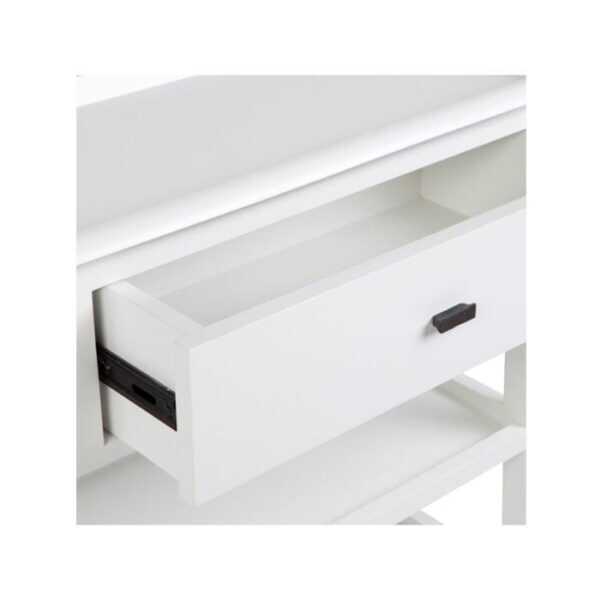 Wellesley 2 Drawers Console Table White