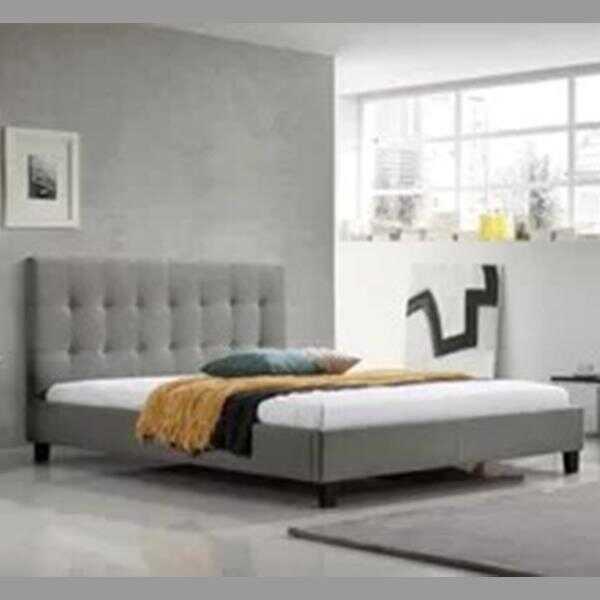 Serenity Queen Slat Bed Frame-Grey