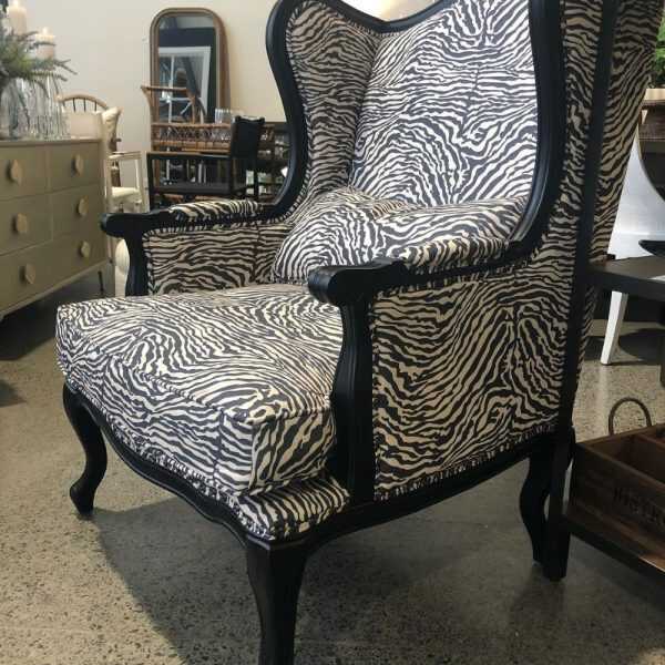 Zebra Design Occasional Chair