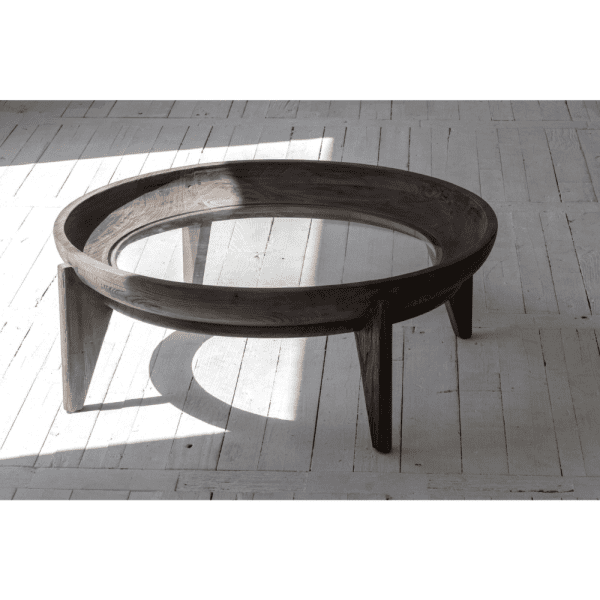 Santos Coffee Table Round Recycled Elm