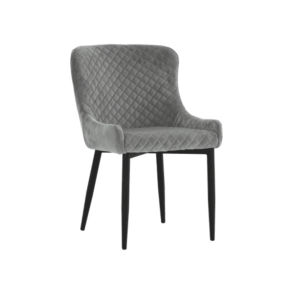 SASKIA Dining Chair - Steel Colour