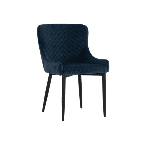 SASKIA Dining Chair- Navy Blue