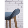 MORA Bar Chair - Navy Blue - Image 16