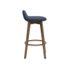 MORA Bar Chair - Navy Blue - Image 4
