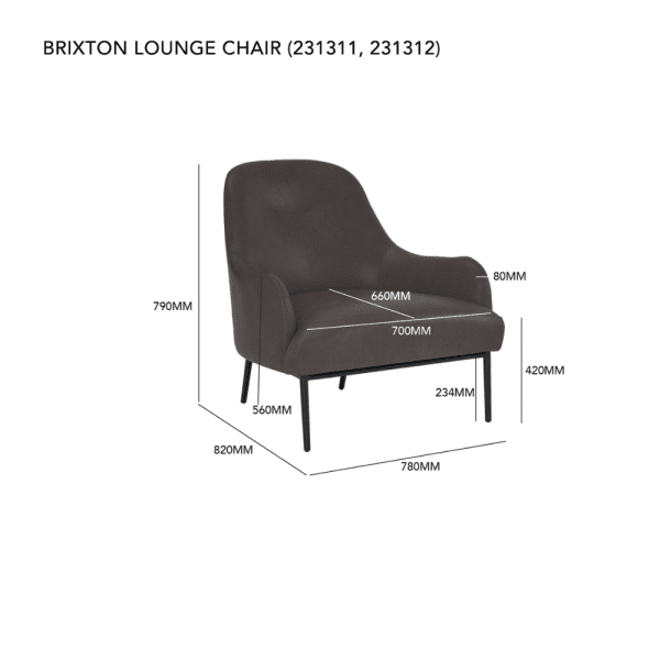 BRIXTON Lounge Chair