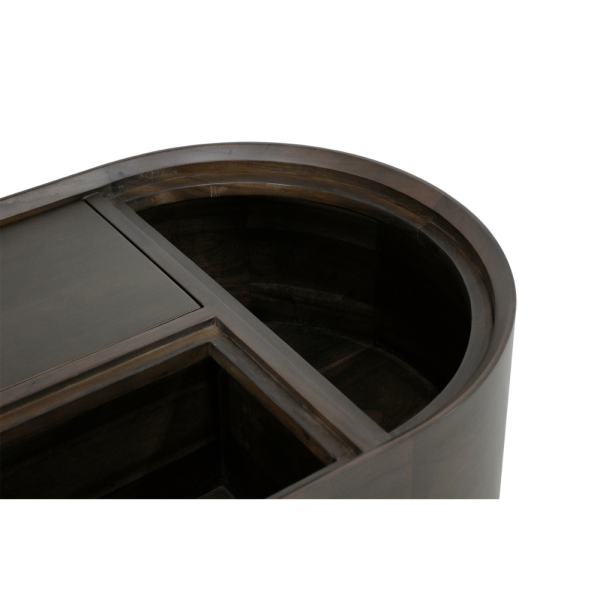Malibu Curved Coffee Table - Image 3