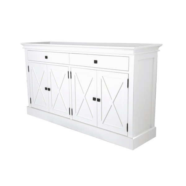 Island Life 4 Door 2 Draw Sideboard - Image 2