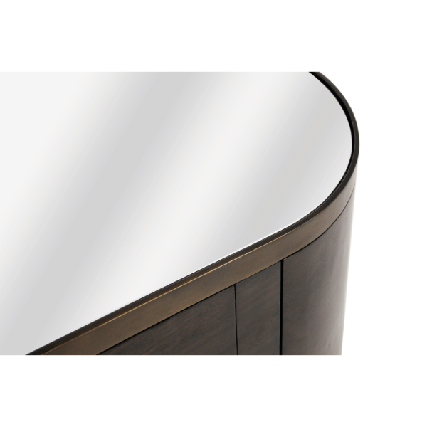 Malibu Curved Sideboard 4 Doors - Image 2