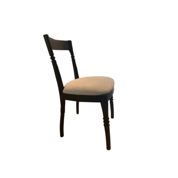 Provence Dining Chair Petite-Black - Image 3