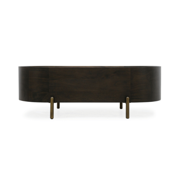Malibu Curved Coffee Table - Image 2