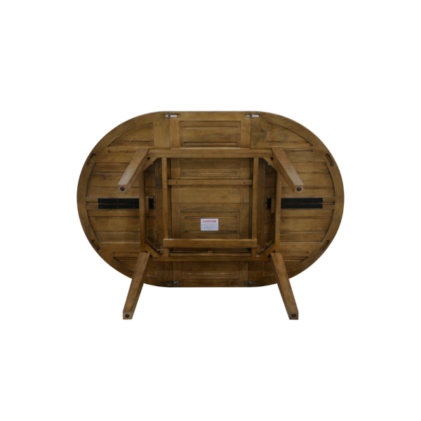 Toulouse Extension Round Dining Table 1200-1700 - Image 5